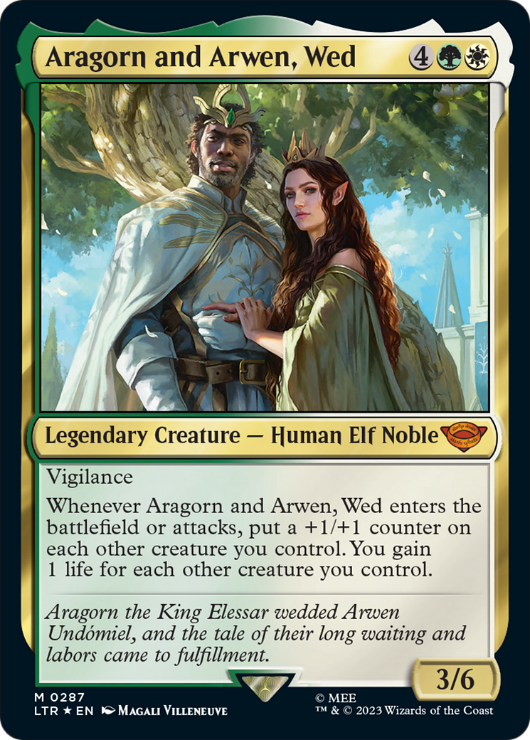 Aragorn and Arwen, Wed [The Lord of the Rings: Tales of Middle-Earth] | Empire Gaming NC