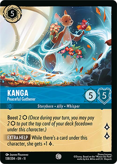 Kanga - Peaceful Gatherer (Foil) (138/204) [Winterspell] | Empire Gaming NC