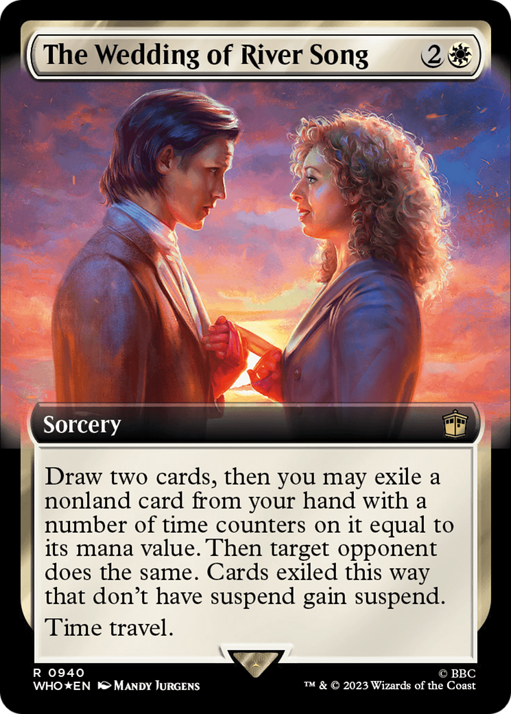 The Wedding of River Song (Extended Art) (Surge Foil) [Doctor Who] | Empire Gaming NC