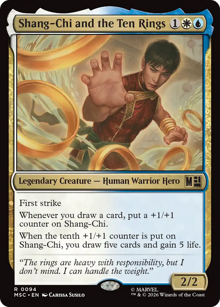 Shang-Chi and the Ten Rings (Surge Foil) [Marvel Super Heroes Commander] | Empire Gaming NC