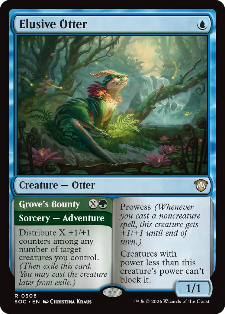 Elusive Otter [Secrets of Strixhaven Commander] | Empire Gaming NC