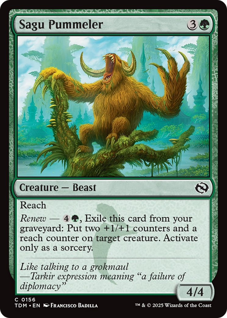 Sagu Pummeler [Tarkir: Dragonstorm] | Empire Gaming NC
