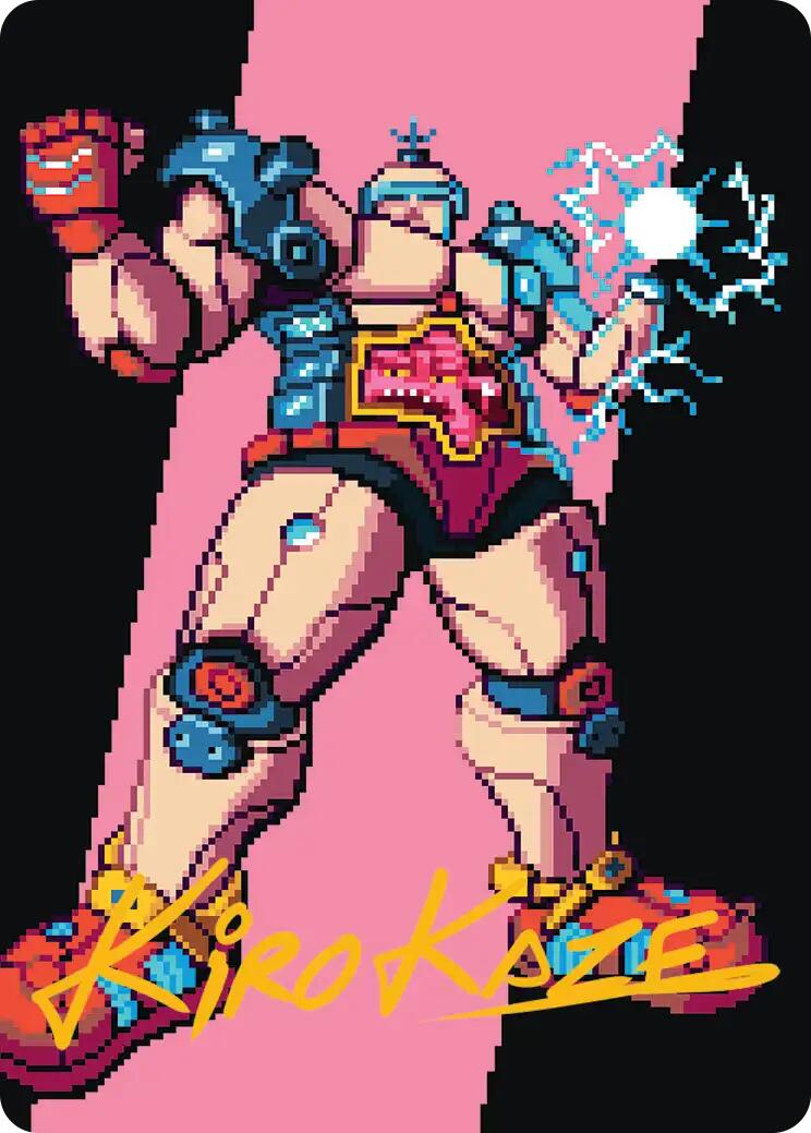 Krang, the All-Powerful Art Card (Gold-Stamped Signature) [Teenage Mutant Ninja Turtles Art Series] | Empire Gaming NC