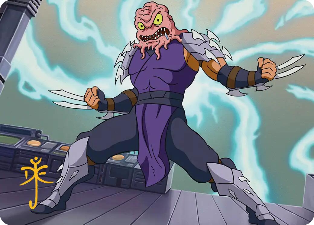 Krang & Shredder Art Card (Gold-Stamped Signature) [Teenage Mutant Ninja Turtles Art Series] | Empire Gaming NC