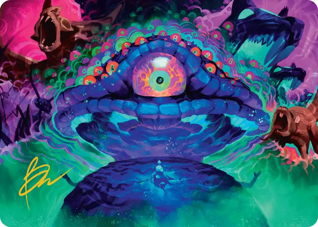 Humongous Fungus Art Card (Gold-Stamped Signature) [Teenage Mutant Ninja Turtles Art Series] | Empire Gaming NC