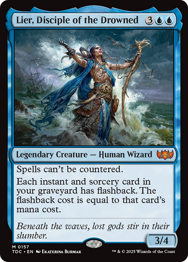 Lier, Disciple of the Drowned [Tarkir: Dragonstorm Commander] | Empire Gaming NC