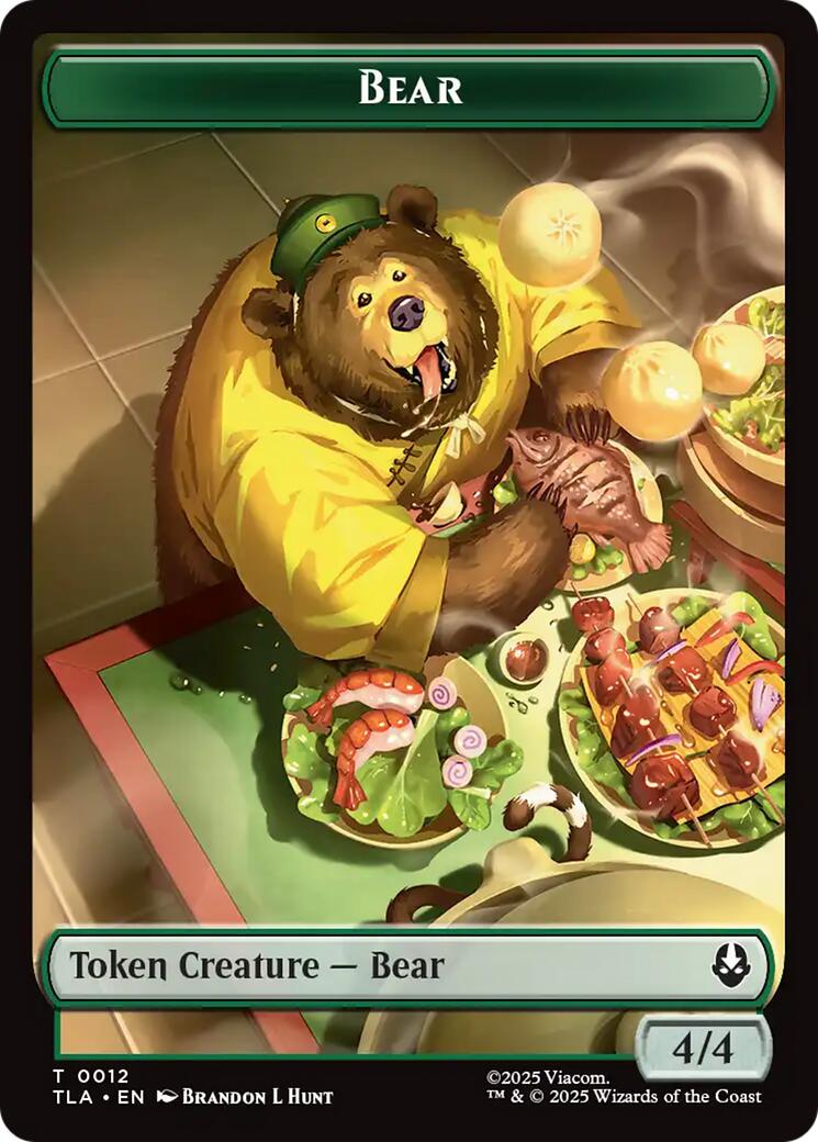 Ally (0006) // Bear Double-Sided Tokens [Avatar: The Last Airbender Tokens] | Empire Gaming NC