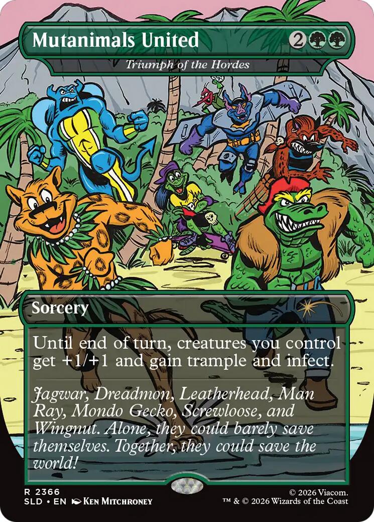 Mutanimals United - Triumph of the Hordes [Secret Lair Drop Series] | Empire Gaming NC