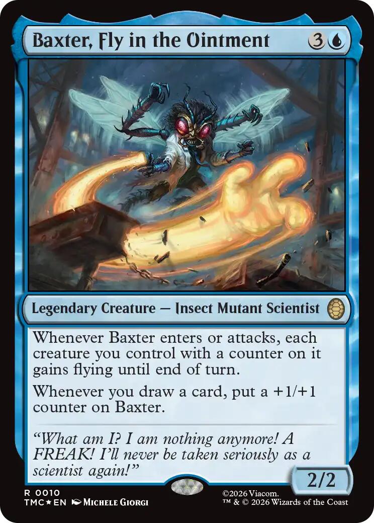 Baxter, Fly in the Ointment (Surge Foil) [Teenage Mutant Ninja Turtles Commander] | Empire Gaming NC