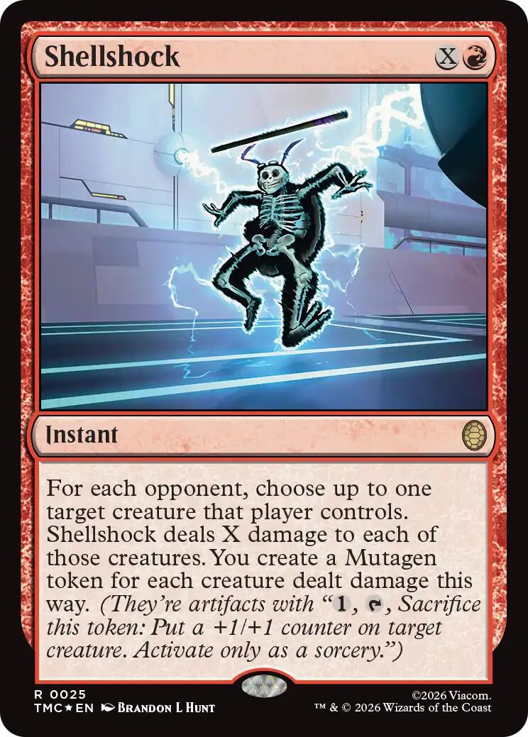 Shellshock (Surge Foil) [Teenage Mutant Ninja Turtles Commander] | Empire Gaming NC