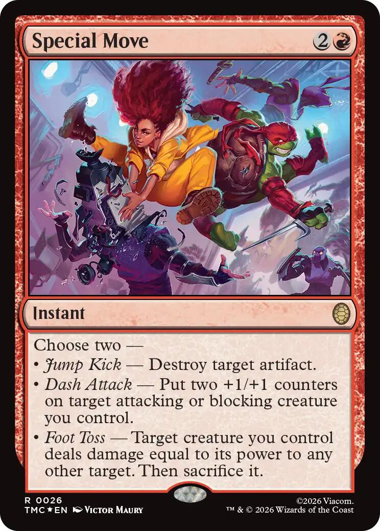 Special Move (Surge Foil) [Teenage Mutant Ninja Turtles Commander] | Empire Gaming NC