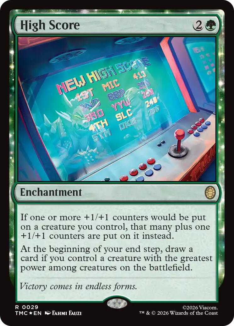 High Score (Surge Foil) [Teenage Mutant Ninja Turtles Commander] | Empire Gaming NC