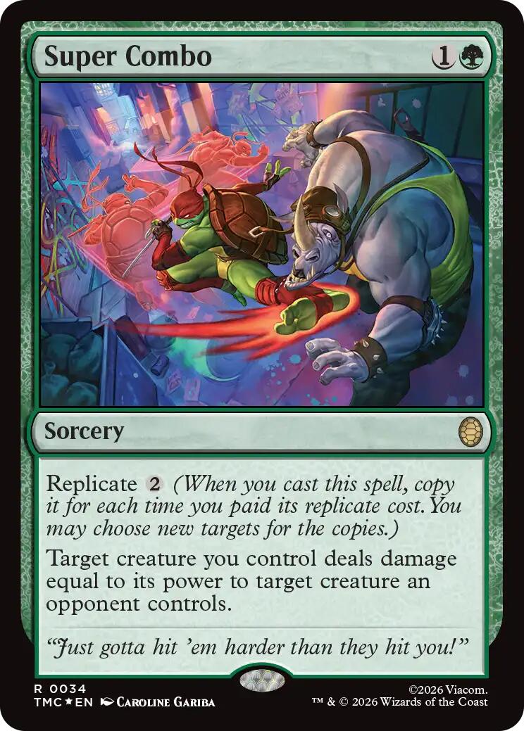 Super Combo (Surge Foil) [Teenage Mutant Ninja Turtles Commander] | Empire Gaming NC