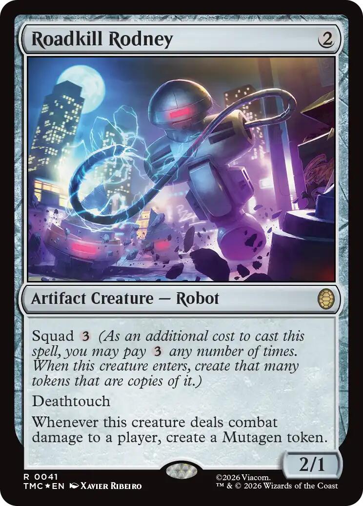 Roadkill Rodney (Surge Foil) [Teenage Mutant Ninja Turtles Commander] | Empire Gaming NC