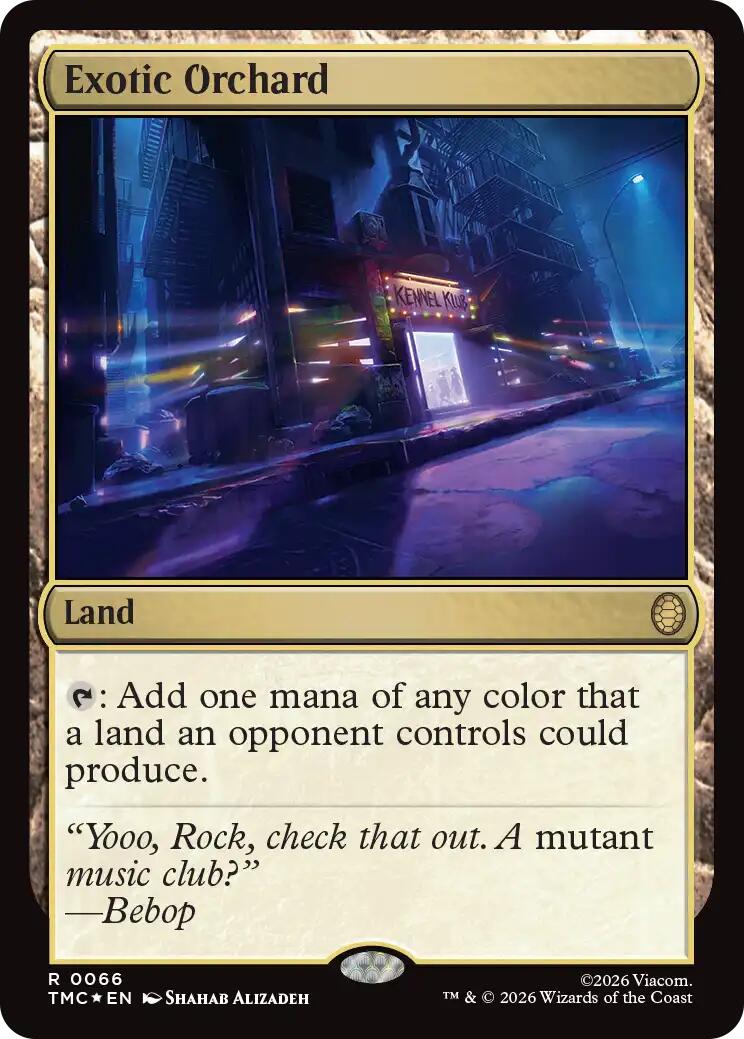 Exotic Orchard (Surge Foil) [Teenage Mutant Ninja Turtles Commander] | Empire Gaming NC