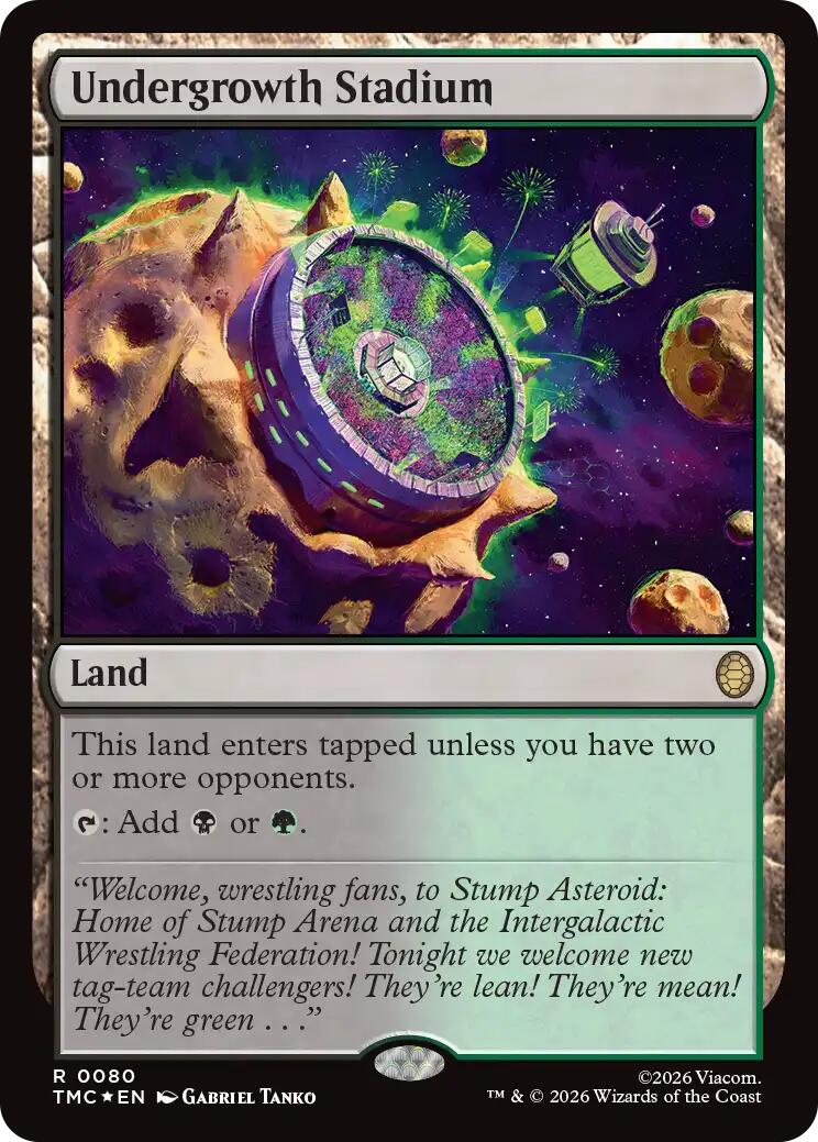 Undergrowth Stadium (Surge Foil) [Teenage Mutant Ninja Turtles Commander] | Empire Gaming NC