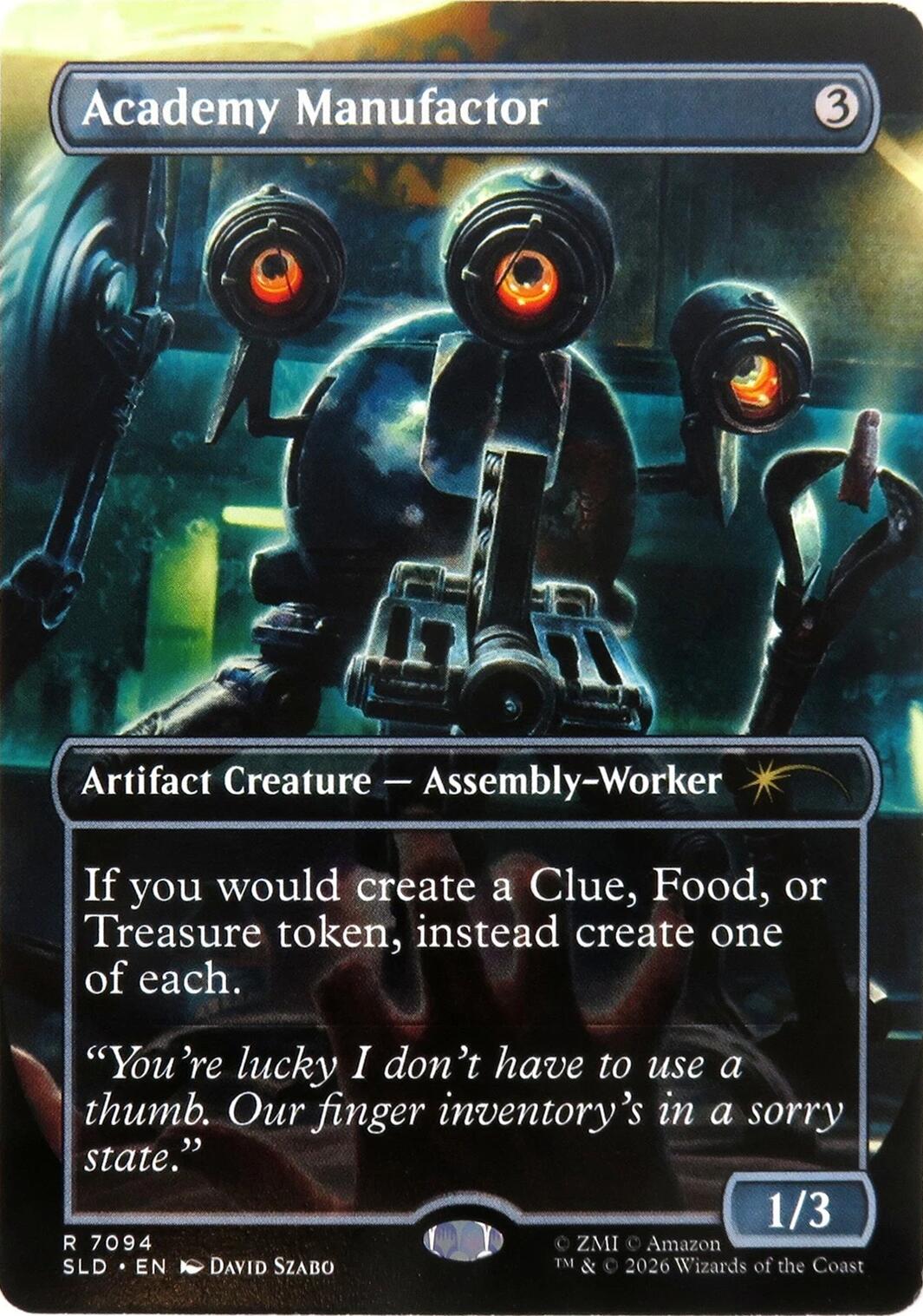 Academy Manufactor (7094) [Secret Lair Drop Series] | Empire Gaming NC