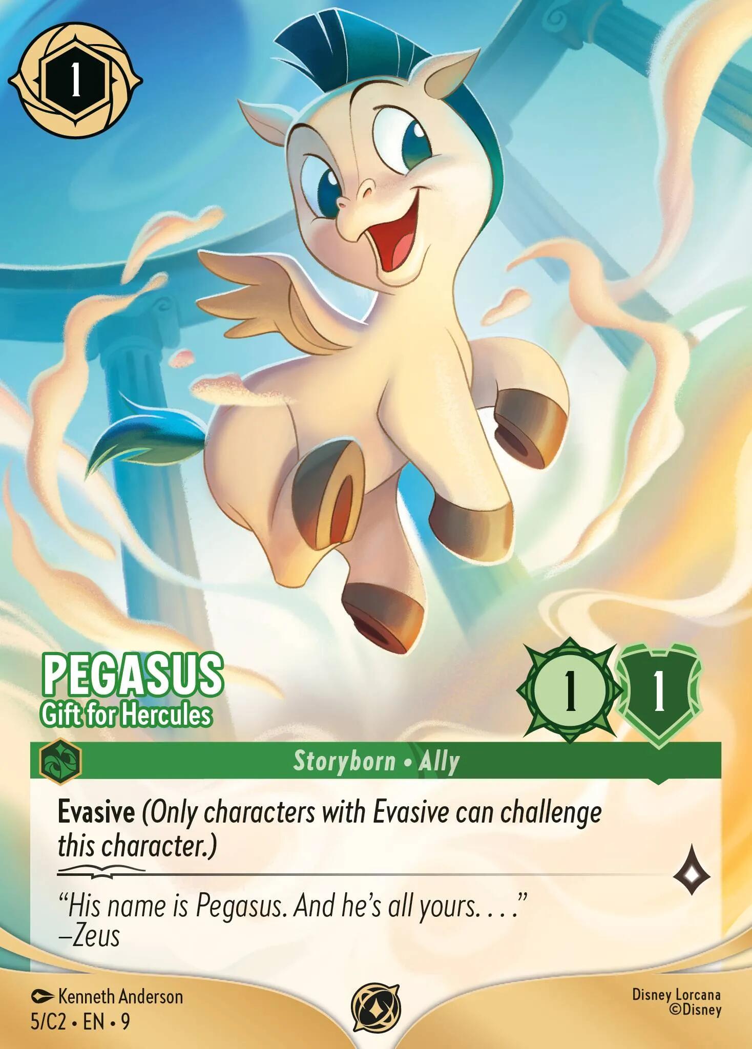 Pegasus - Gift for Hercules (5) (5) [Promo Cards] | Empire Gaming NC