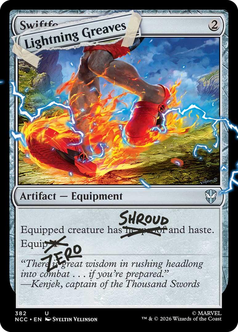 Lightning Greaves (382) [Secret Lair Drop Series] | Empire Gaming NC