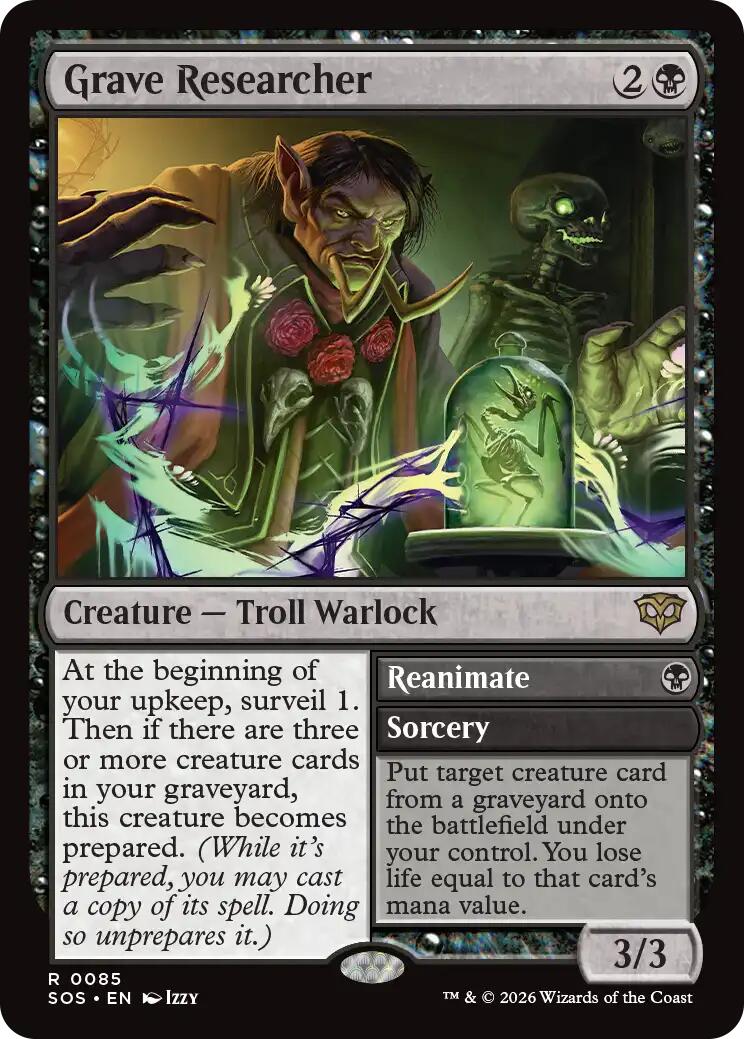 Grave Researcher [Secrets of Strixhaven] | Empire Gaming NC