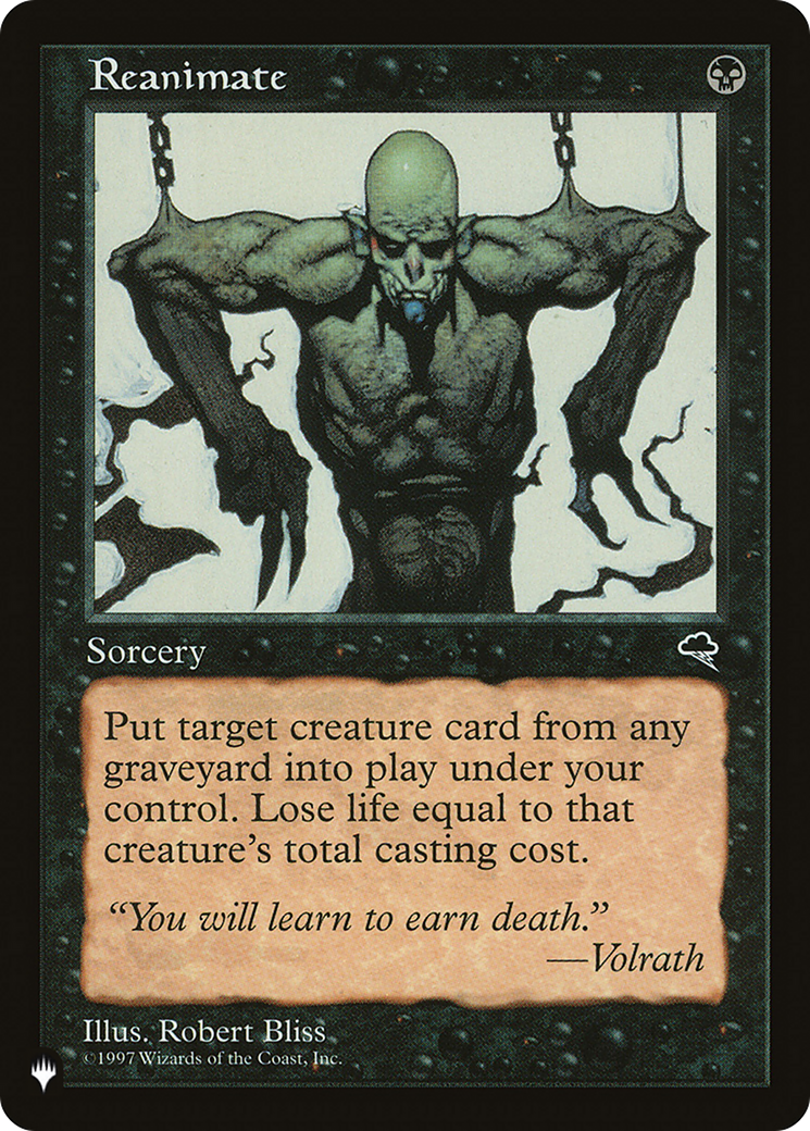 Reanimate [The List] | Empire Gaming NC