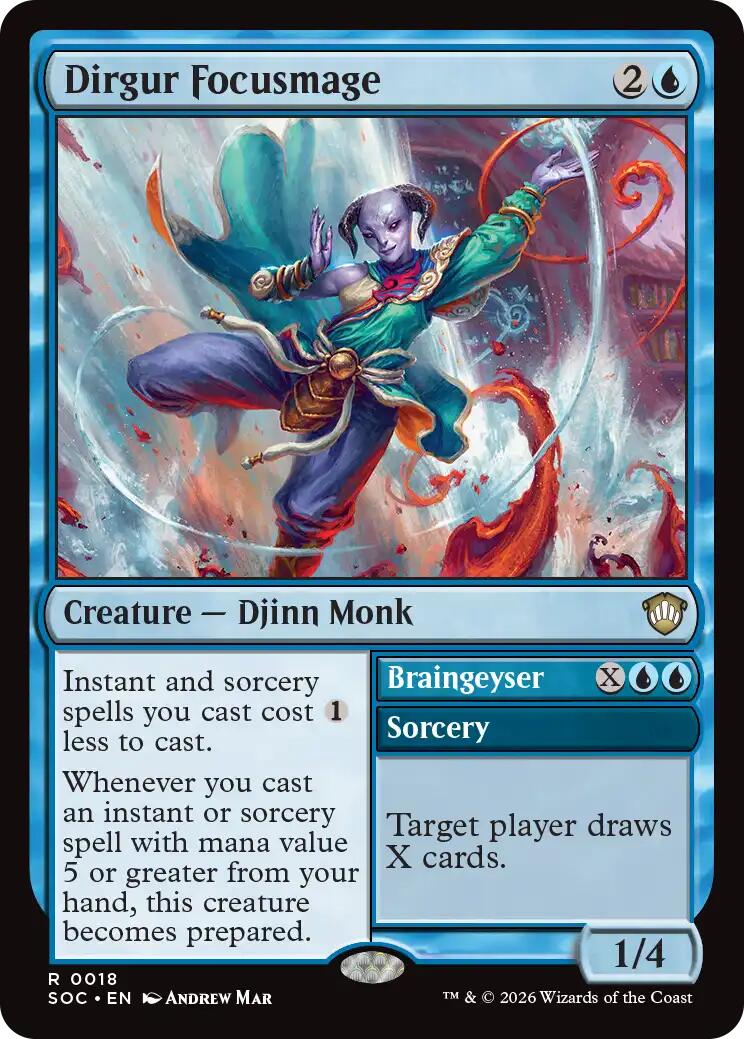 Dirgur Focusmage [Secrets of Strixhaven Commander] | Empire Gaming NC