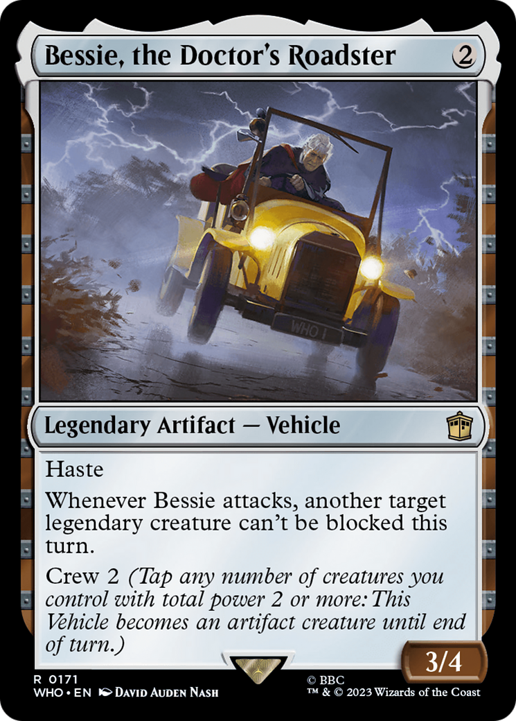 Bessie, the Doctor's Roadster [Doctor Who] | Empire Gaming NC