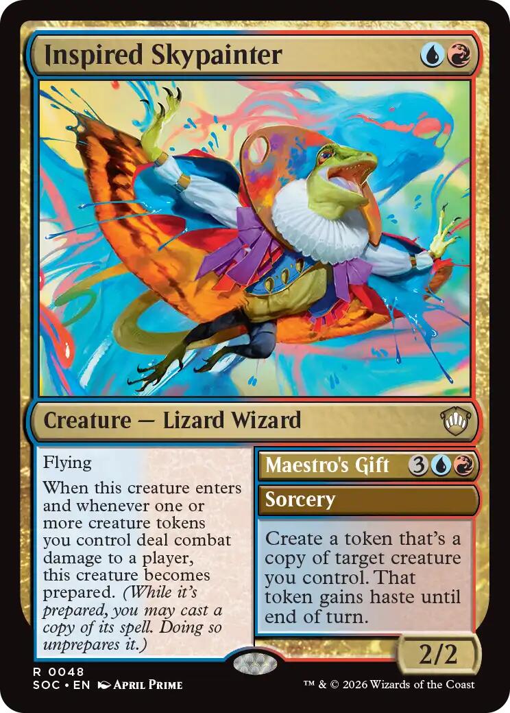 Inspired Skypainter [Secrets of Strixhaven Commander] | Empire Gaming NC