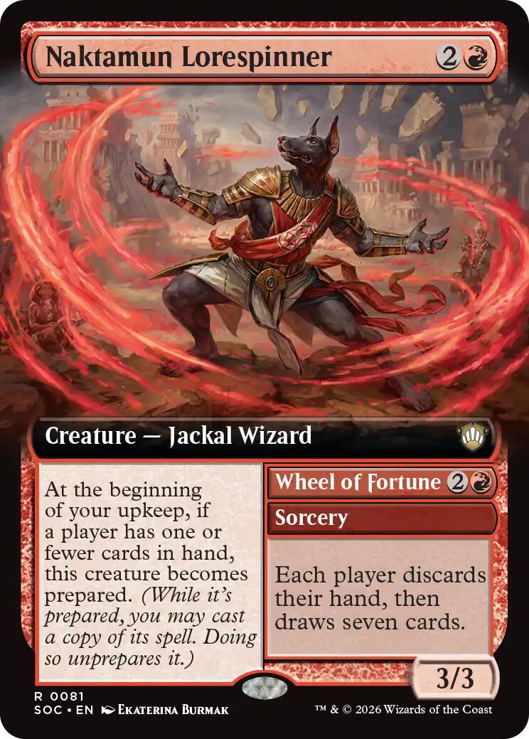 Naktamun Lorespinner (Extended Art) [Secrets of Strixhaven Commander] | Empire Gaming NC