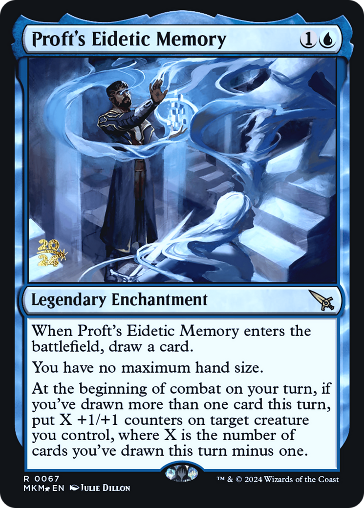 Proft's Eidetic Memory [Murders at Karlov Manor Prerelease Promos] | Empire Gaming NC