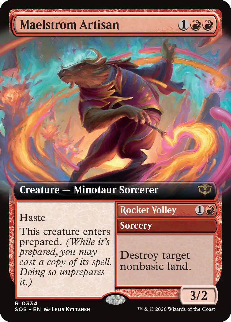 Maelstrom Artisan (Extended Art) [Secrets of Strixhaven] | Empire Gaming NC