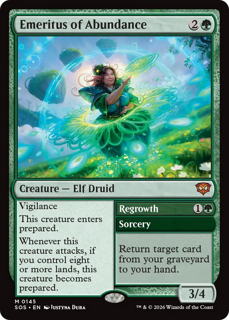 Emeritus of Abundance [Secrets of Strixhaven] | Empire Gaming NC