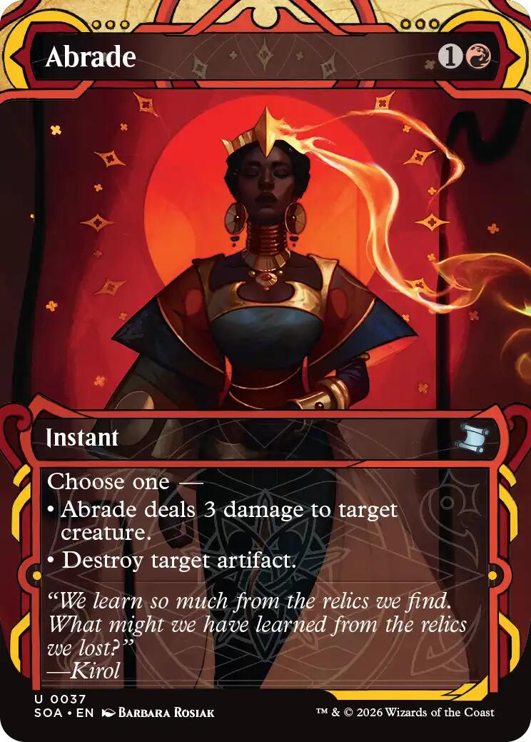 Abrade [Secrets of Strixhaven: Mystical Archive] | Empire Gaming NC