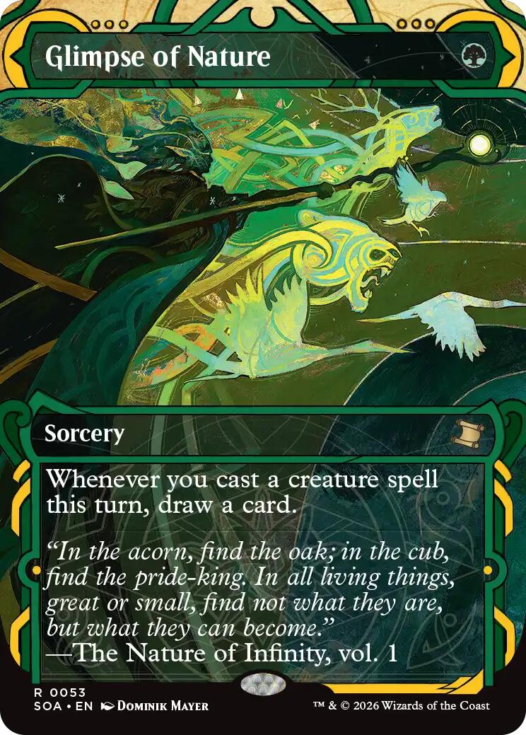 Glimpse of Nature [Secrets of Strixhaven: Mystical Archive] | Empire Gaming NC