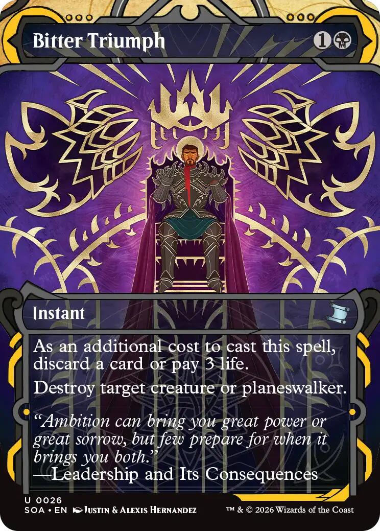 Bitter Triumph [Secrets of Strixhaven: Mystical Archive] | Empire Gaming NC
