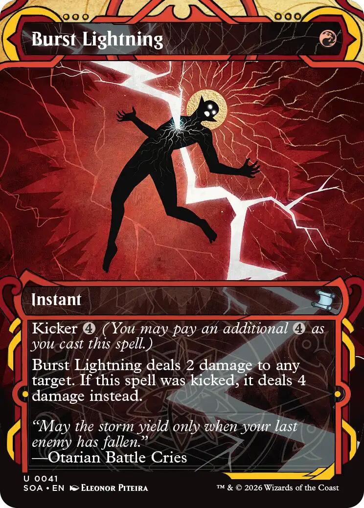 Burst Lightning [Secrets of Strixhaven: Mystical Archive] | Empire Gaming NC