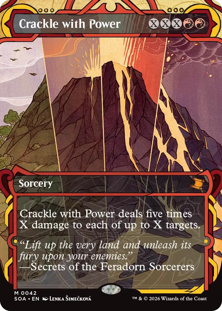 Crackle with Power [Secrets of Strixhaven: Mystical Archive] | Empire Gaming NC