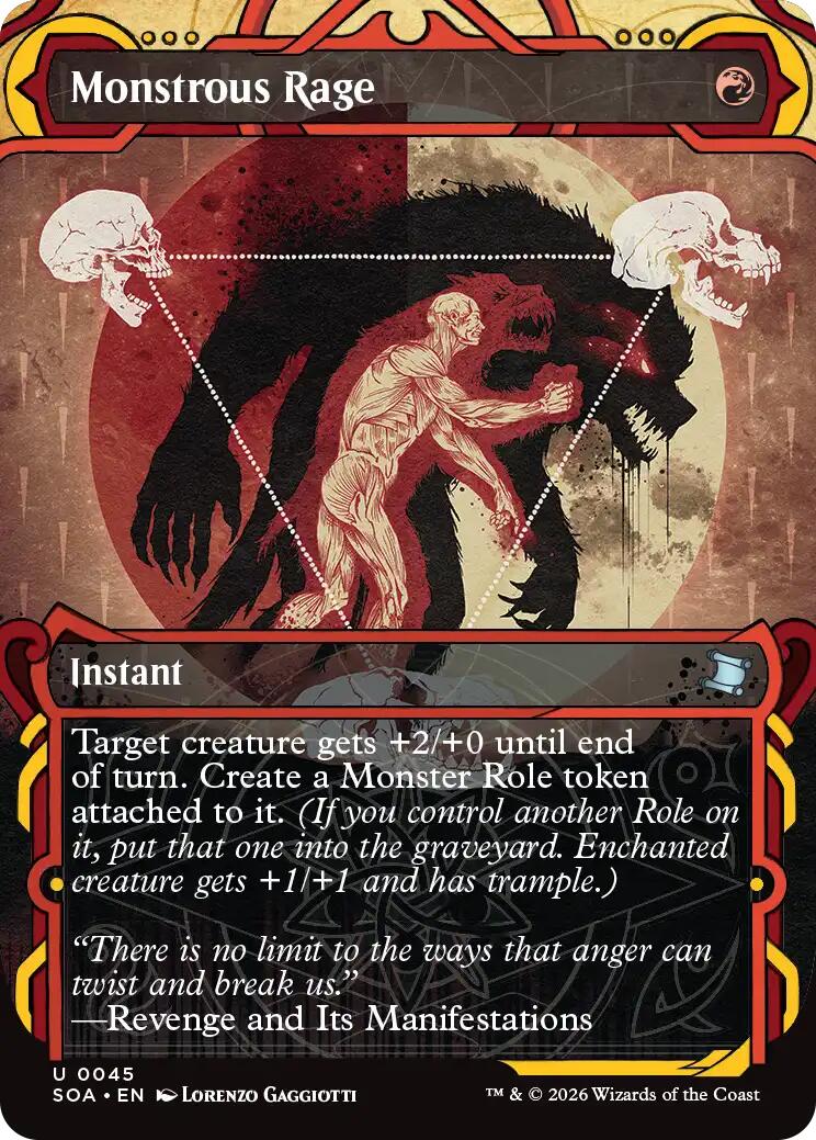 Monstrous Rage [Secrets of Strixhaven: Mystical Archive] | Empire Gaming NC