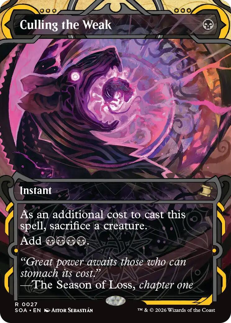 Culling the Weak [Secrets of Strixhaven: Mystical Archive] | Empire Gaming NC