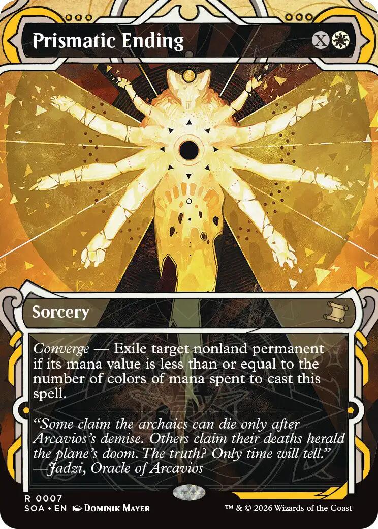 Prismatic Ending [Secrets of Strixhaven: Mystical Archive] | Empire Gaming NC