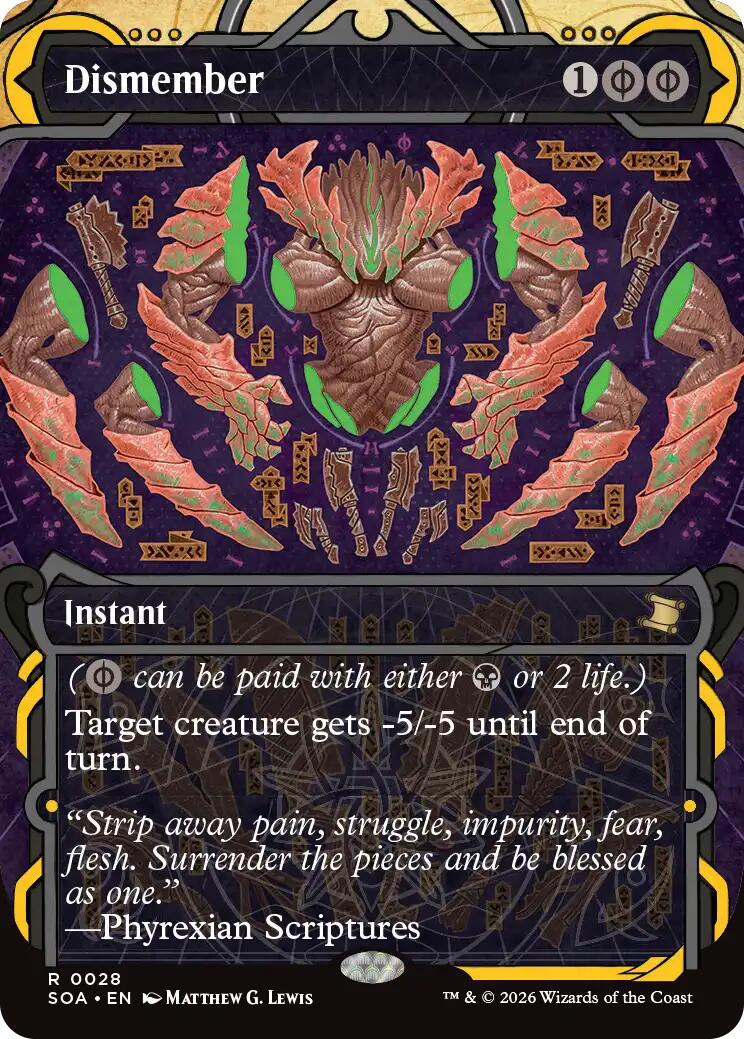 Dismember [Secrets of Strixhaven: Mystical Archive] | Empire Gaming NC
