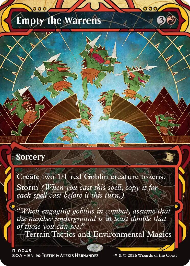 Empty the Warrens [Secrets of Strixhaven: Mystical Archive] | Empire Gaming NC