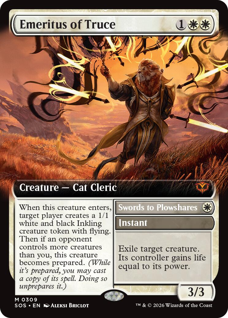 Emeritus of Truce (Extended Art) [Secrets of Strixhaven] | Empire Gaming NC