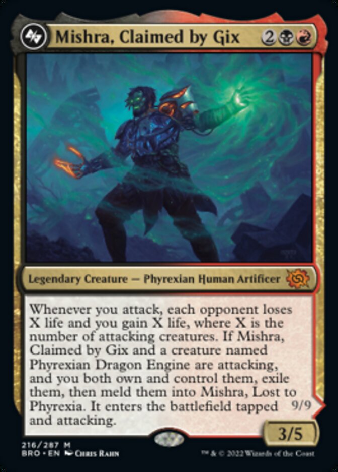 Mishra, Claimed by Gix (Promo Pack) [The Brothers' War Promos] | Empire Gaming NC