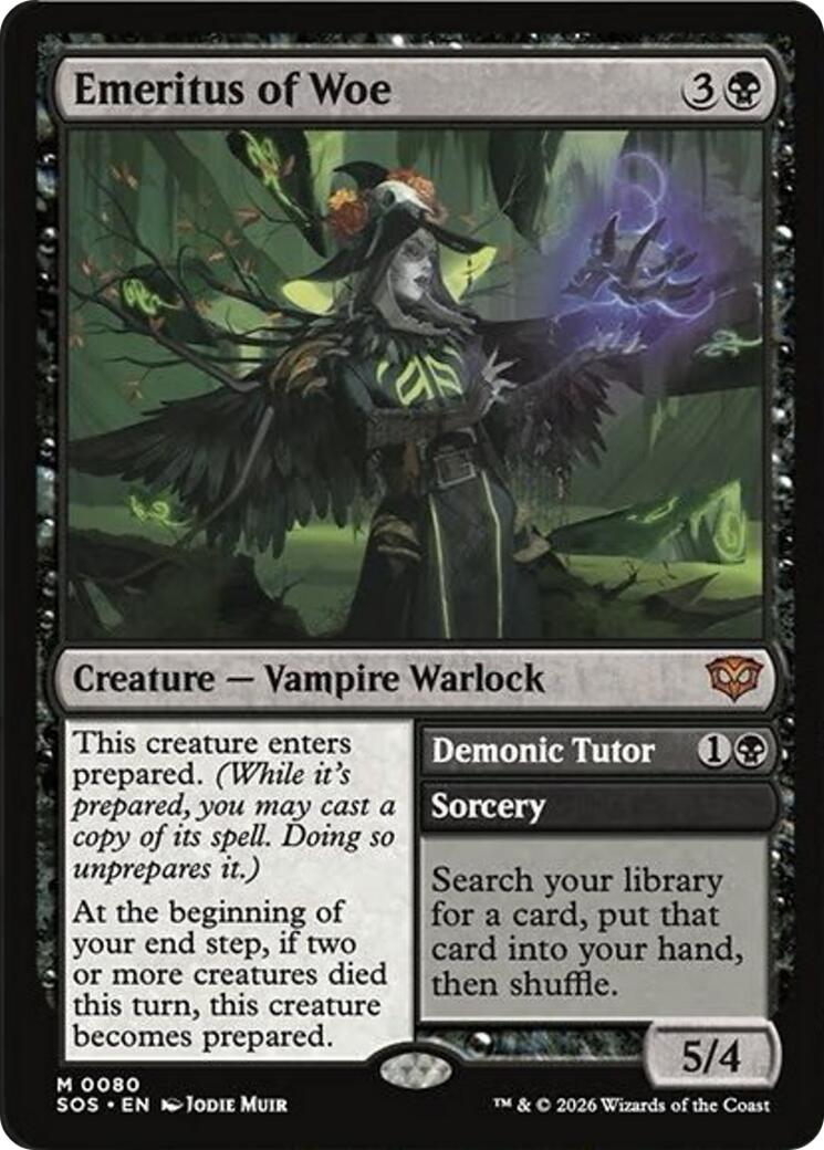 Emeritus of Woe [Secrets of Strixhaven] | Empire Gaming NC