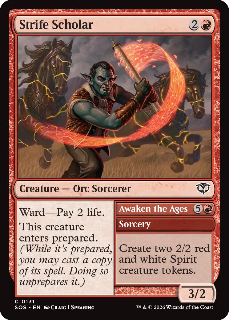 Strife Scholar [Secrets of Strixhaven] | Empire Gaming NC