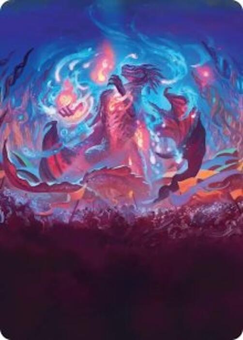 Prismari, the Inspiration Art Card [Secrets of Strixhaven Art Series] | Empire Gaming NC