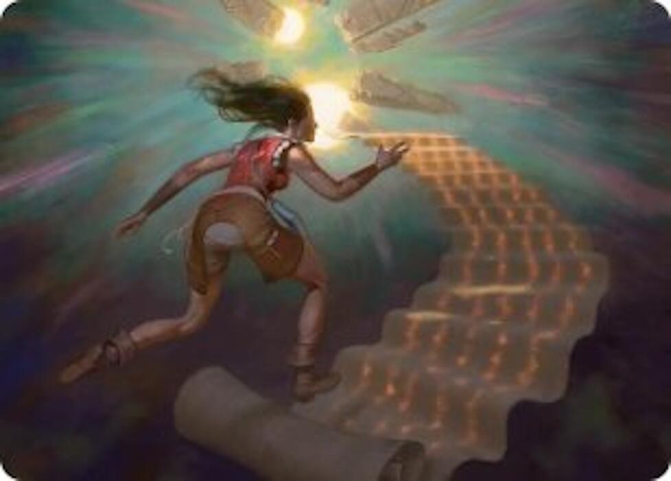 Pursue the Past Art Card [Secrets of Strixhaven Art Series] | Empire Gaming NC