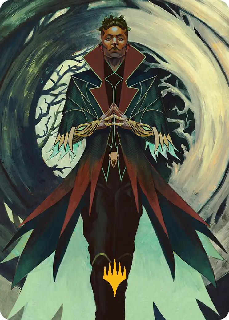 Professor Dellian Fel Art Card (Gold-Stamped Planeswalker Symbol) [Secrets of Strixhaven Art Series] | Empire Gaming NC