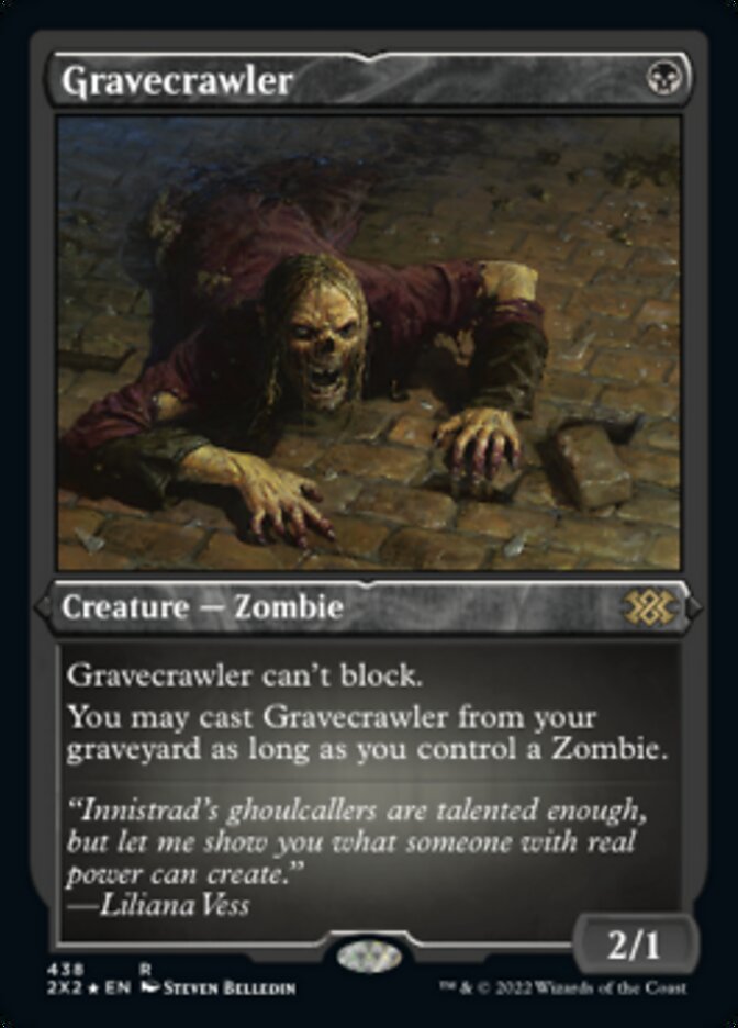 Gravecrawler (Foil Etched) [Double Masters 2022] | Empire Gaming NC